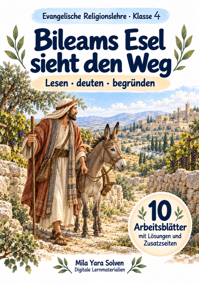 Cover: Bileams Esel sieht den Weg