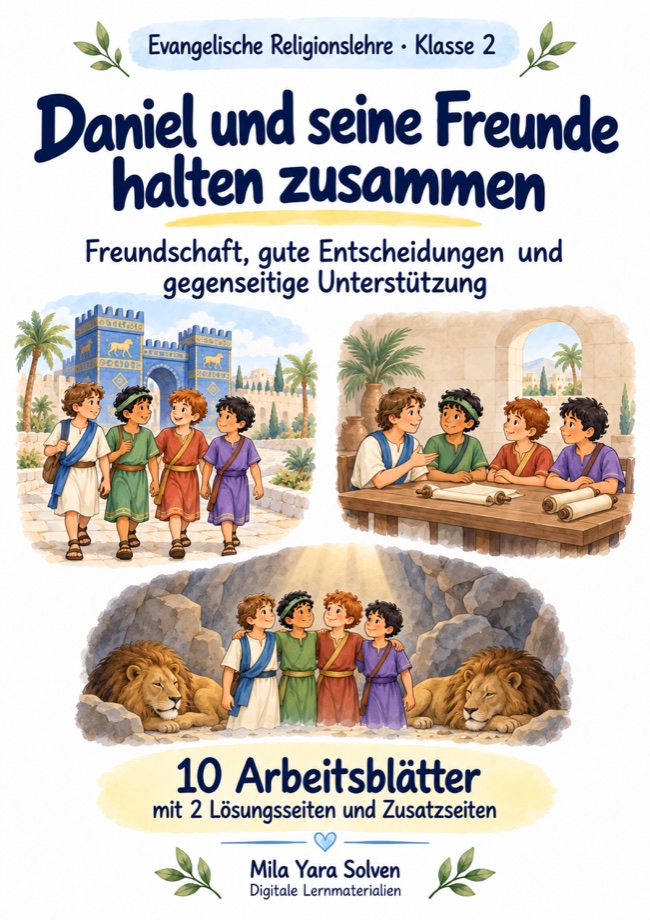 Cover: Daniel und seine Freunde halten zusammen