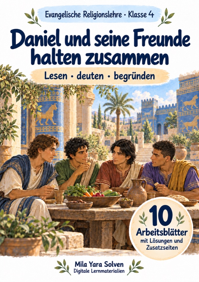 Cover: Daniel und seine Freunde halten zusammen