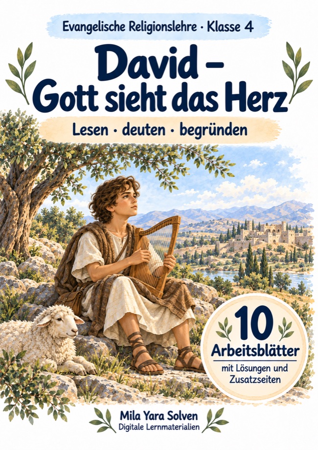 Cover: David – Gott sieht das Herz