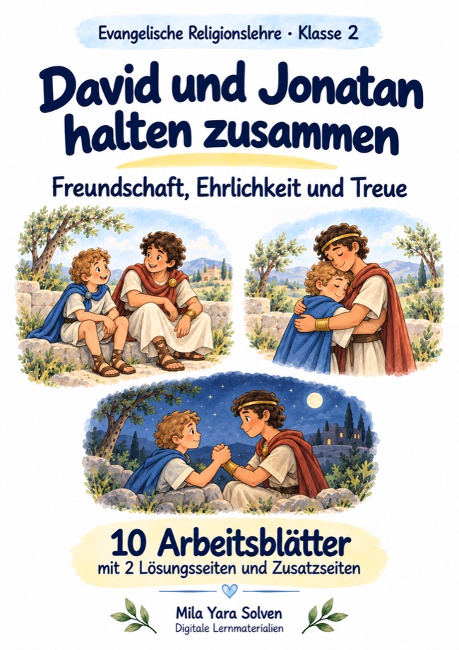 Cover: David und Jonatan halten zusammen