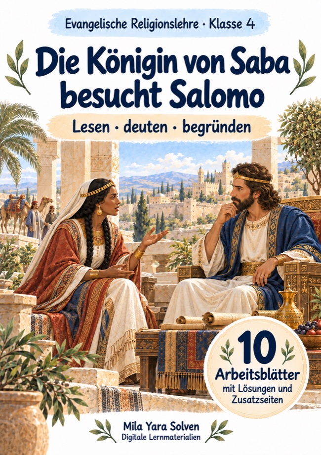 Cover: Die Königin von Saba besucht Salomo