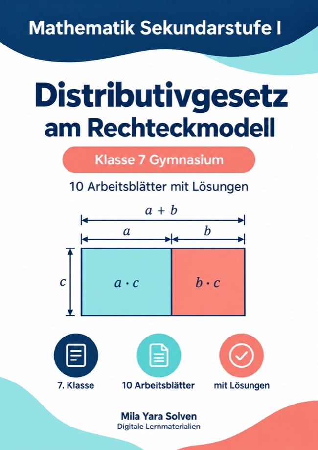Cover: Distributivgesetz am Rechteckmodell