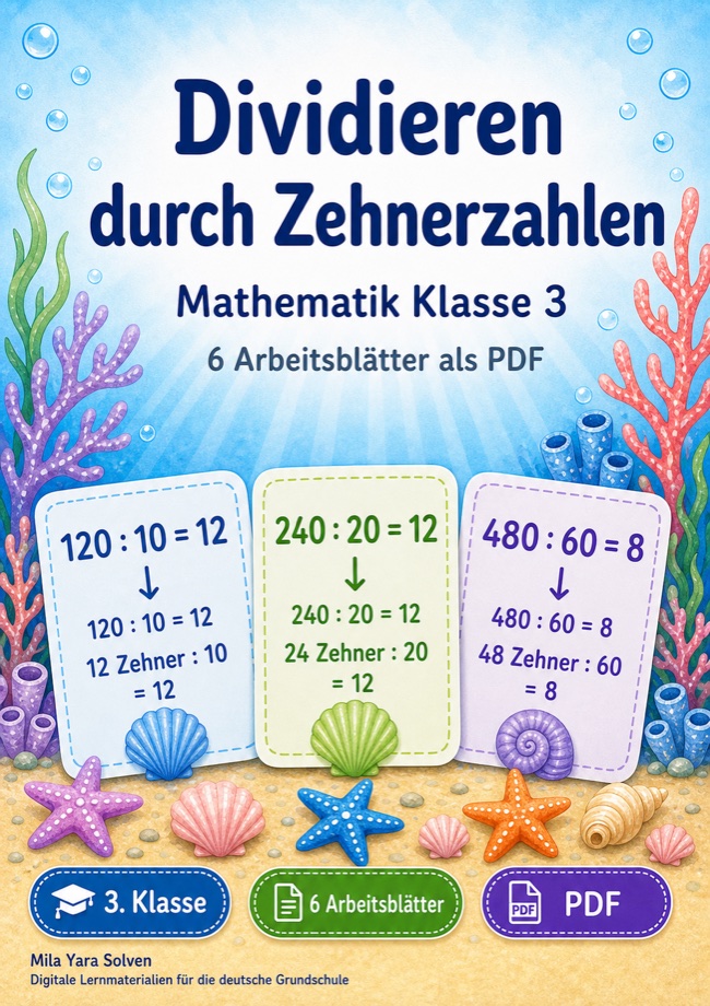 Cover: Dividieren durch Zehnerzahlen