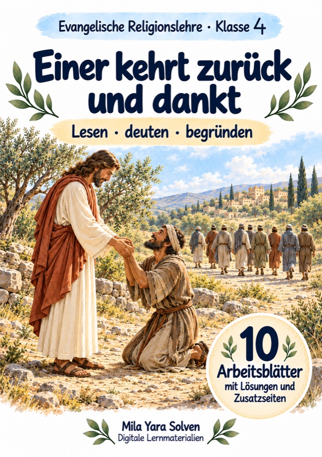 Cover: Einer kehrt zurück und dankt