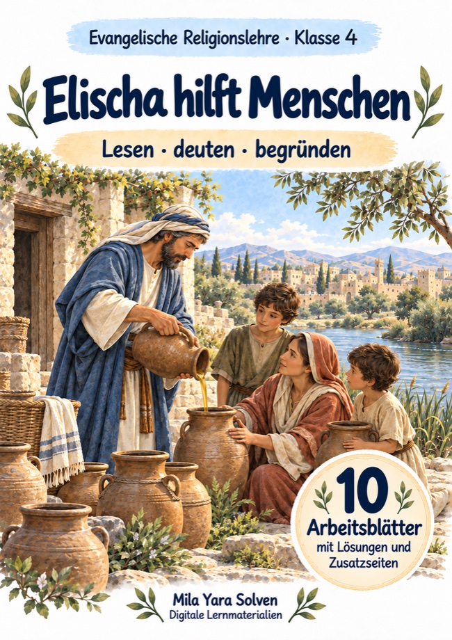 Cover: Elischa hilft Menschen