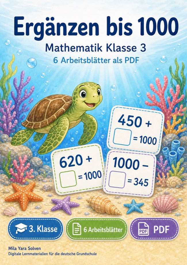 Cover: Ergänzen bis 1000