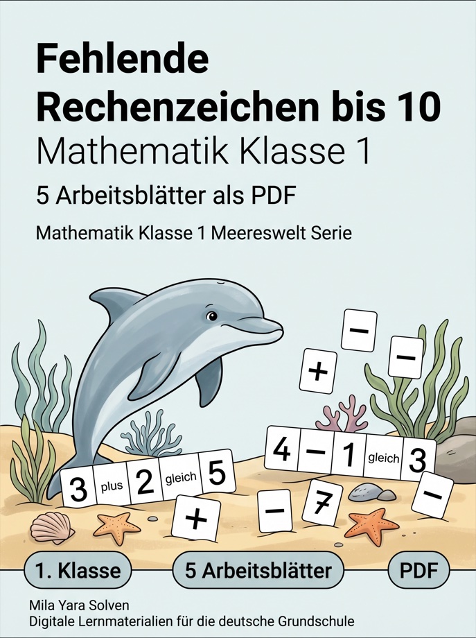 Cover: Fehlende Rechenzeichen bis 10