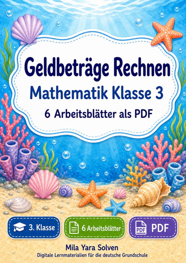 Cover: Geldbeträge Rechnen