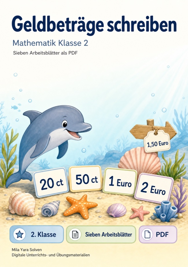 Cover: Geldbeträge schreiben