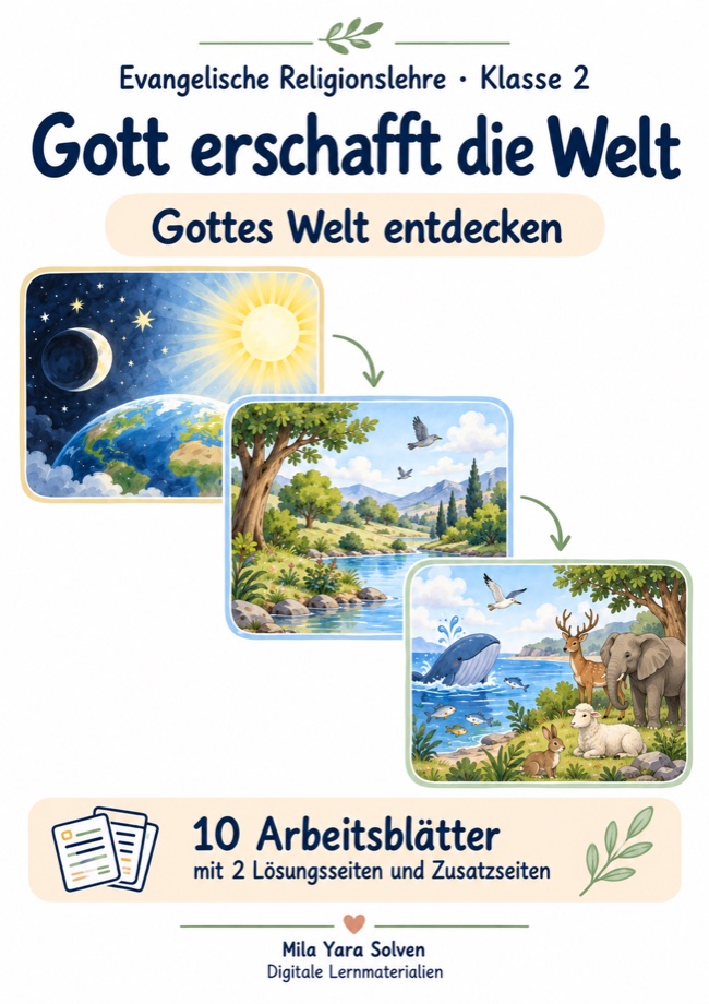 Cover: Gott erschafft die Welt