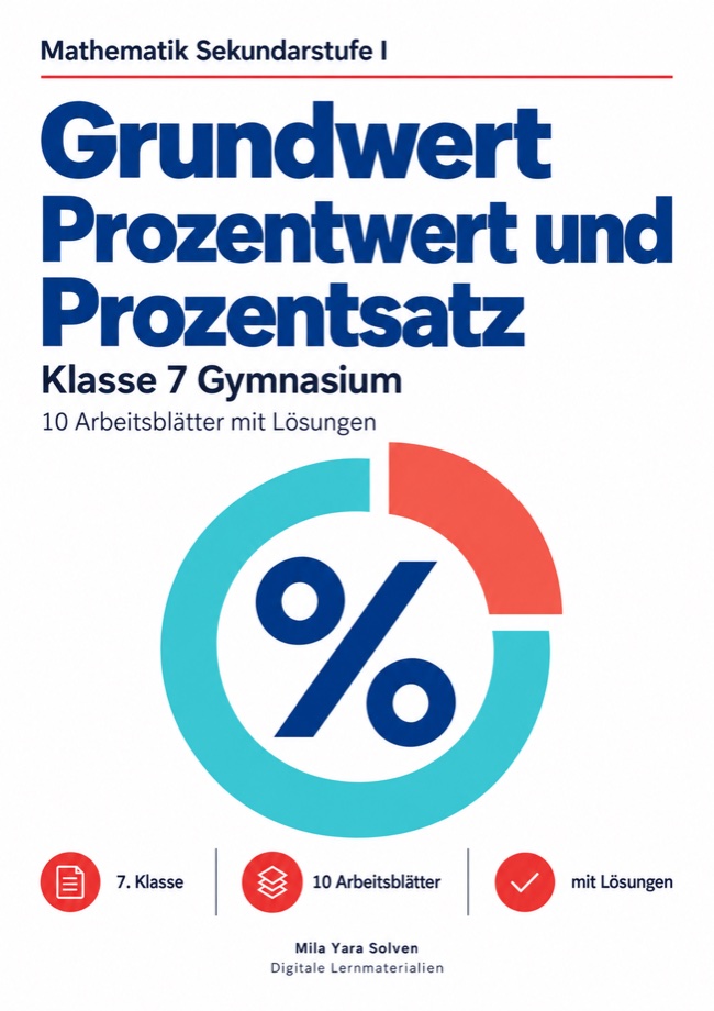Cover: Grundwert Prozentwert und Prozentsatz