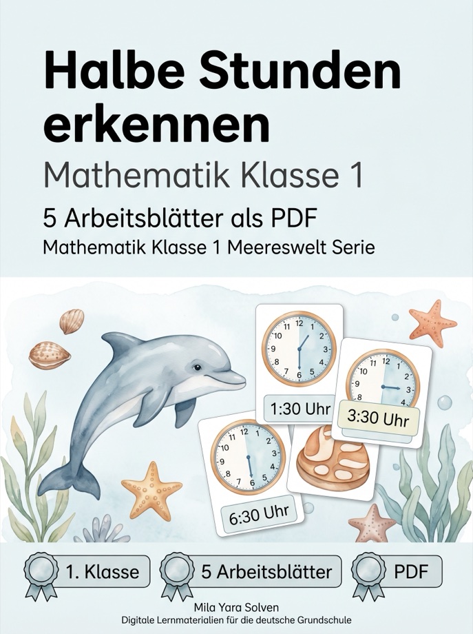 Cover: Halbe Stunden erkennen
