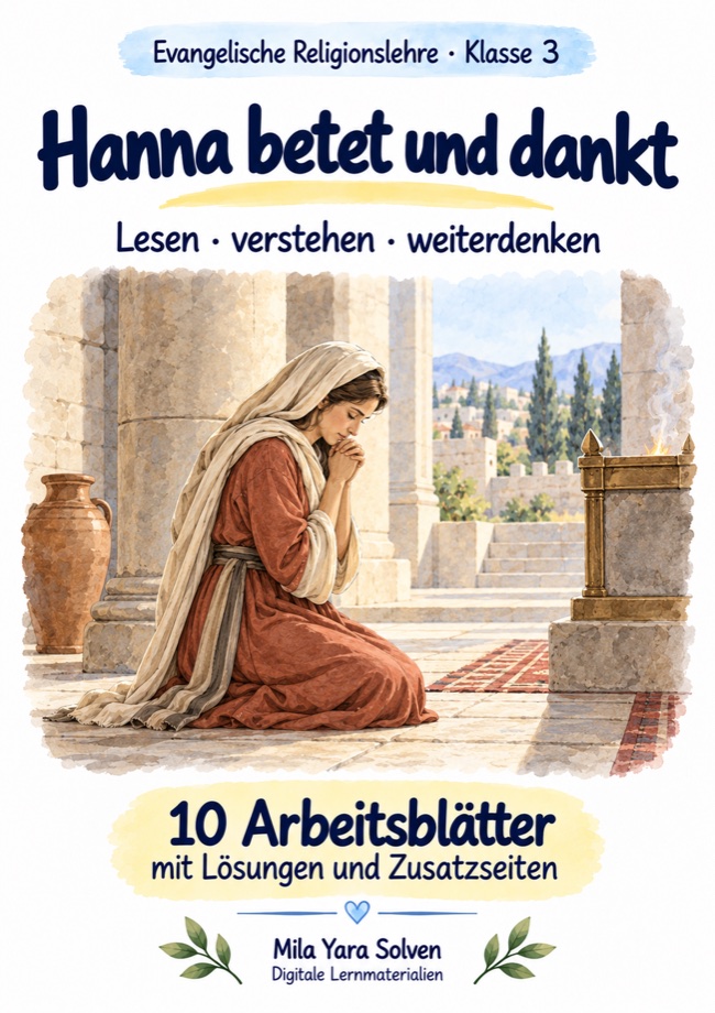 Cover: Hanna betet und dankt