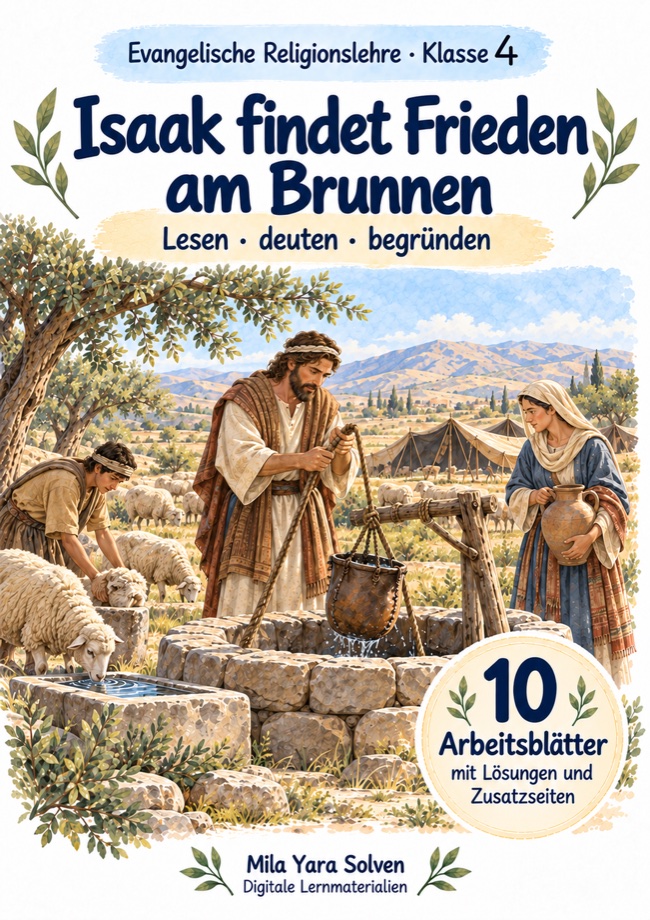 Cover: Isaak findet Frieden am Brunnen