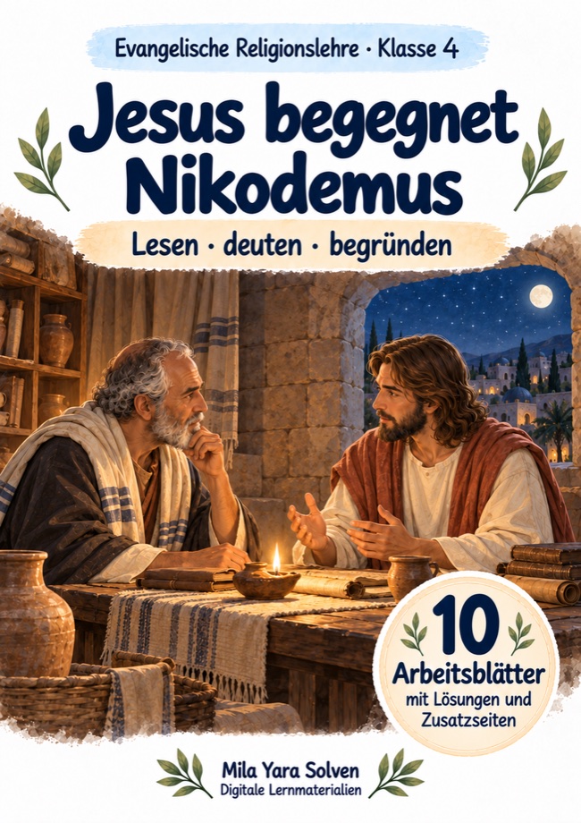 Cover: Jesus begegnet Nikodemus