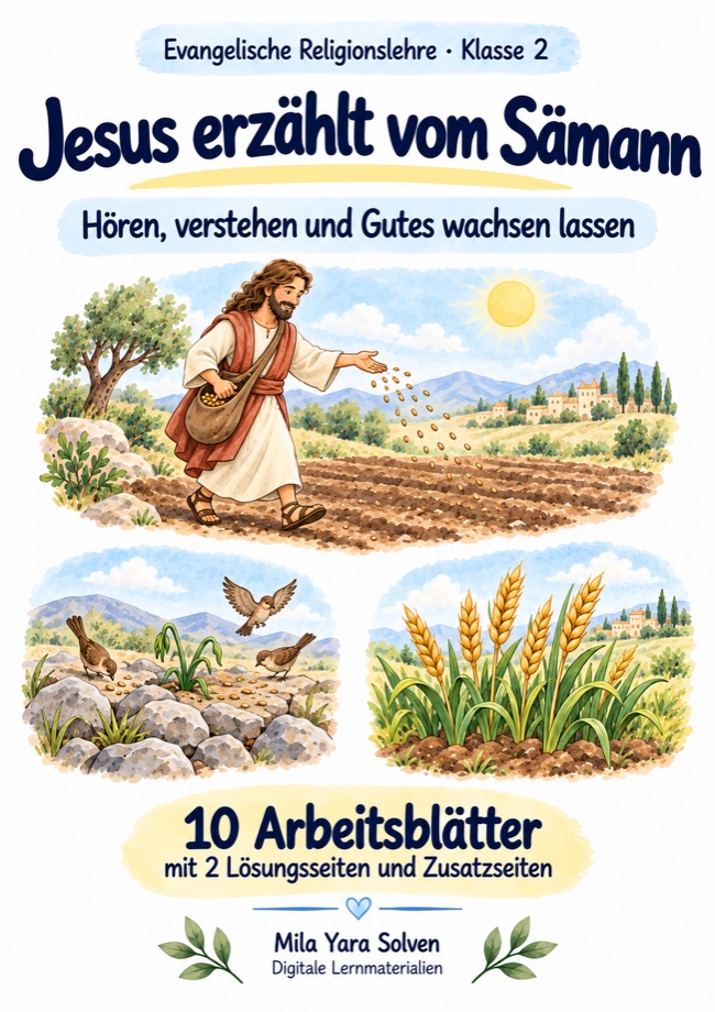 Cover: Jesus erzählt vom Sämann