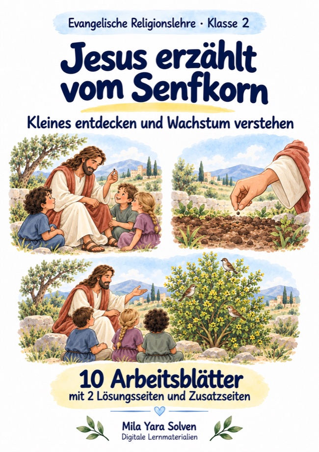 Cover: Jesus erzählt vom Senfkorn