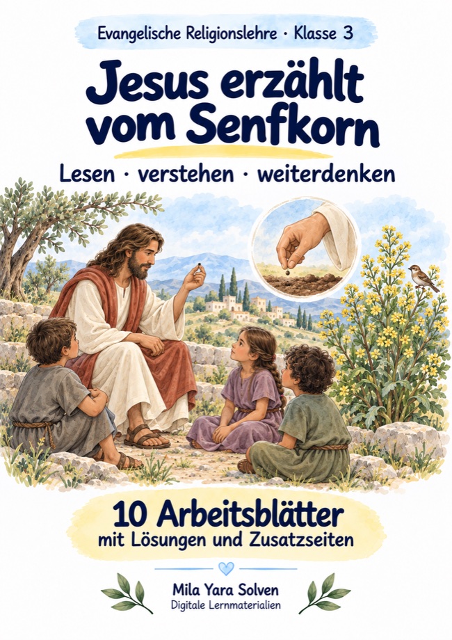 Cover: Jesus erzählt vom Senfkorn