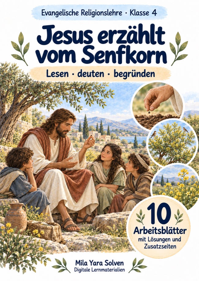 Cover: Jesus erzählt vom Senfkorn