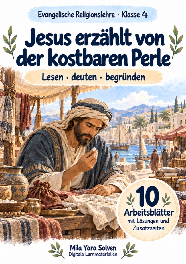 Cover: Jesus erzählt von der kostbaren Perle