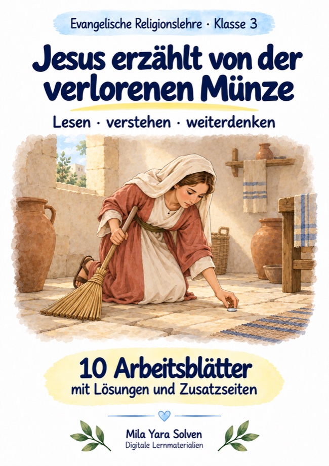 Cover: Jesus erzählt von der verlorenen Münze