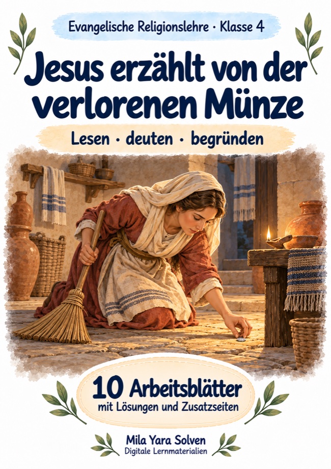 Cover: Jesus erzählt von der verlorenen Münze