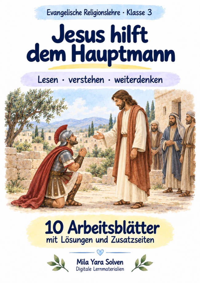Cover: Jesus hilft dem Hauptmann