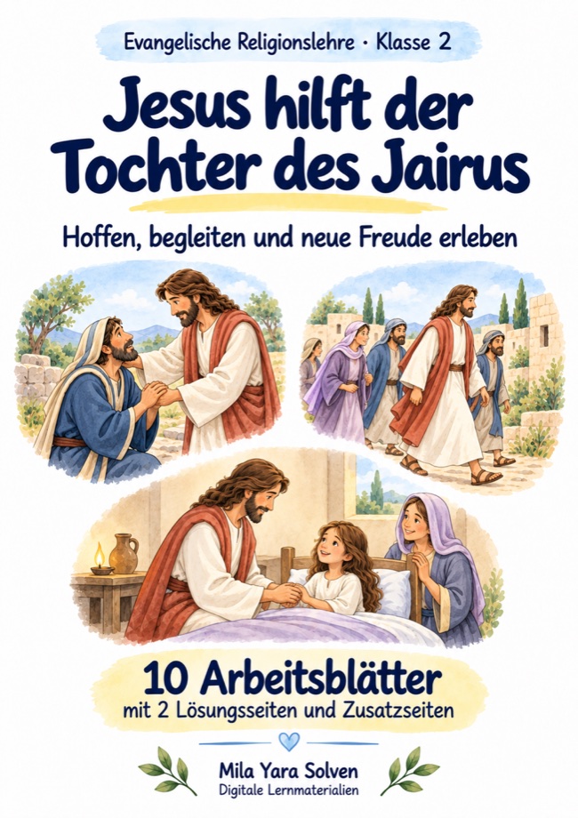 Cover: Jesus hilft der Tochter des Jairus