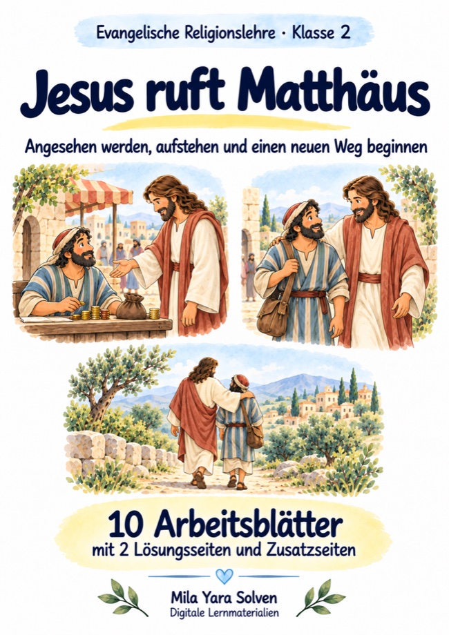 Cover: Jesus ruft Matthäus