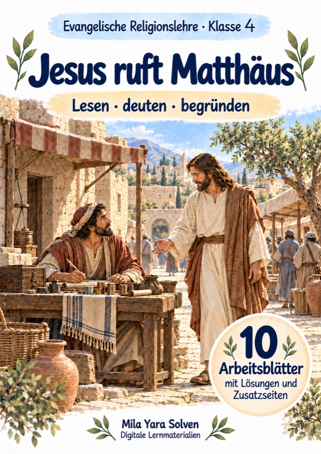 Cover: Jesus ruft Matthäus