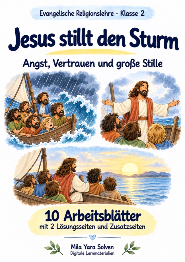 Cover: Jesus stillt den Sturm