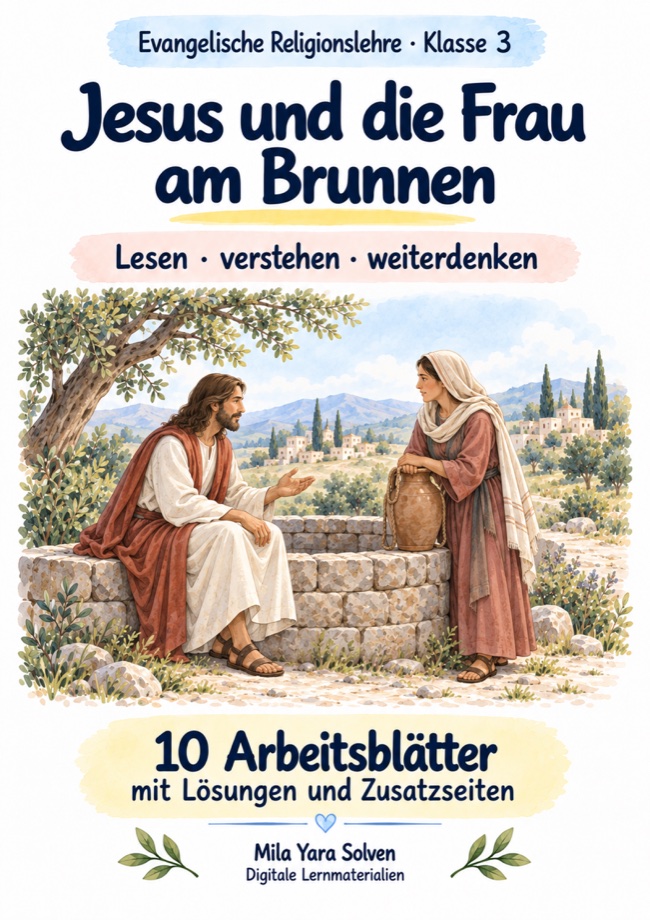 Cover: Jesus und die Frau am Brunnen