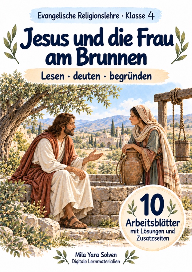 Cover: Jesus und die Frau am Brunnen