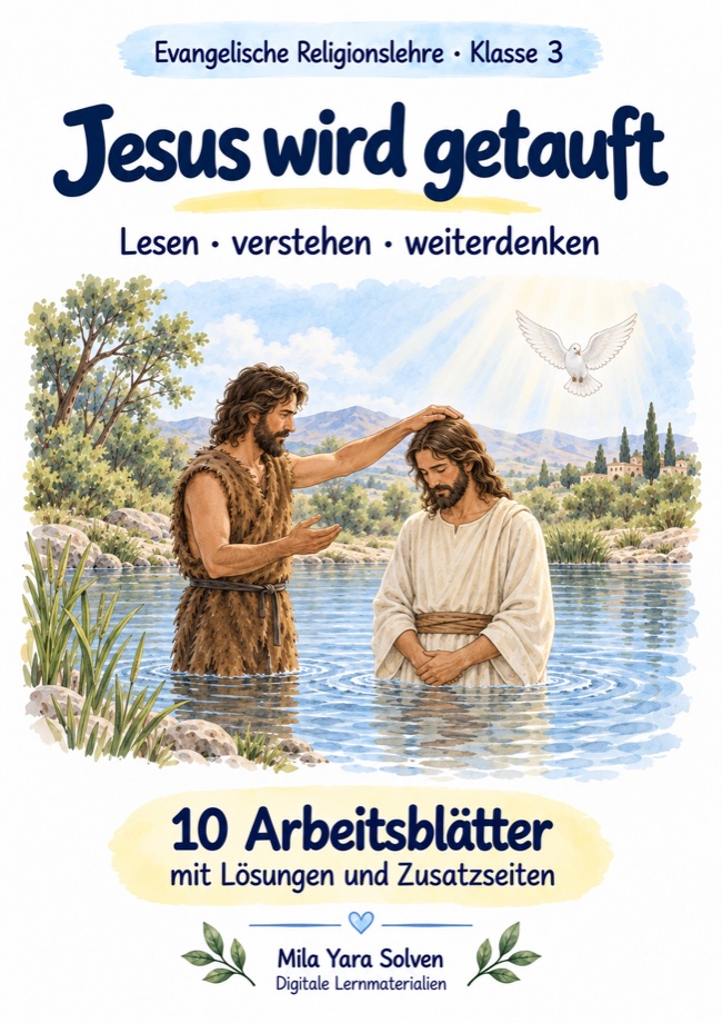 Cover: Jesus wird getauft