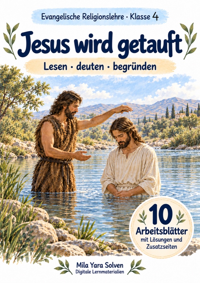 Cover: Jesus wird getauft