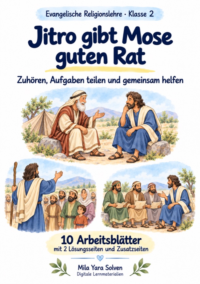 Cover: Jitro gibt Mose guten Rat