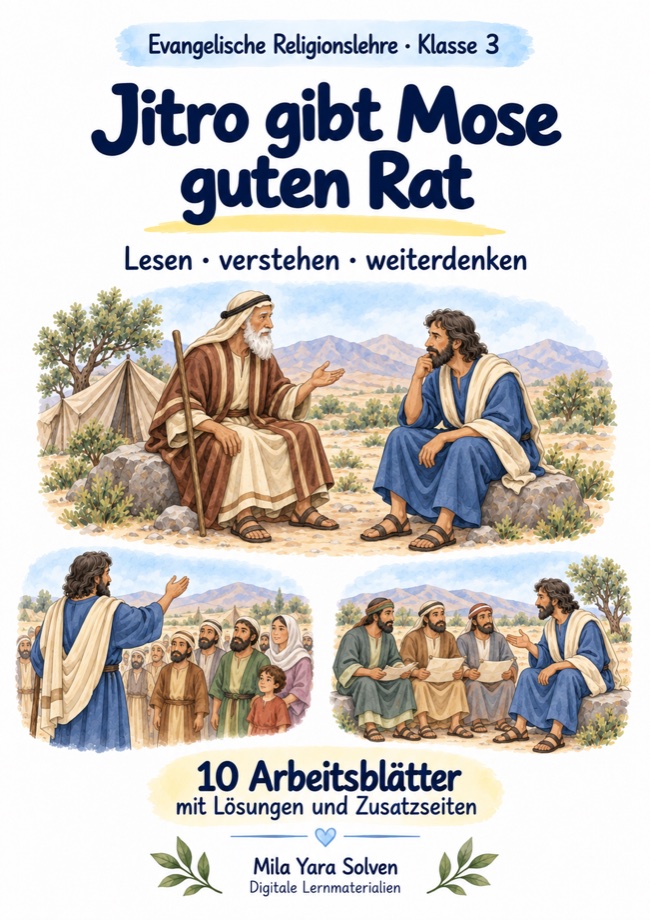 Cover: Jitro gibt Mose guten Rat