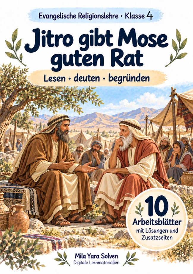 Cover: Jitro gibt Mose guten Rat