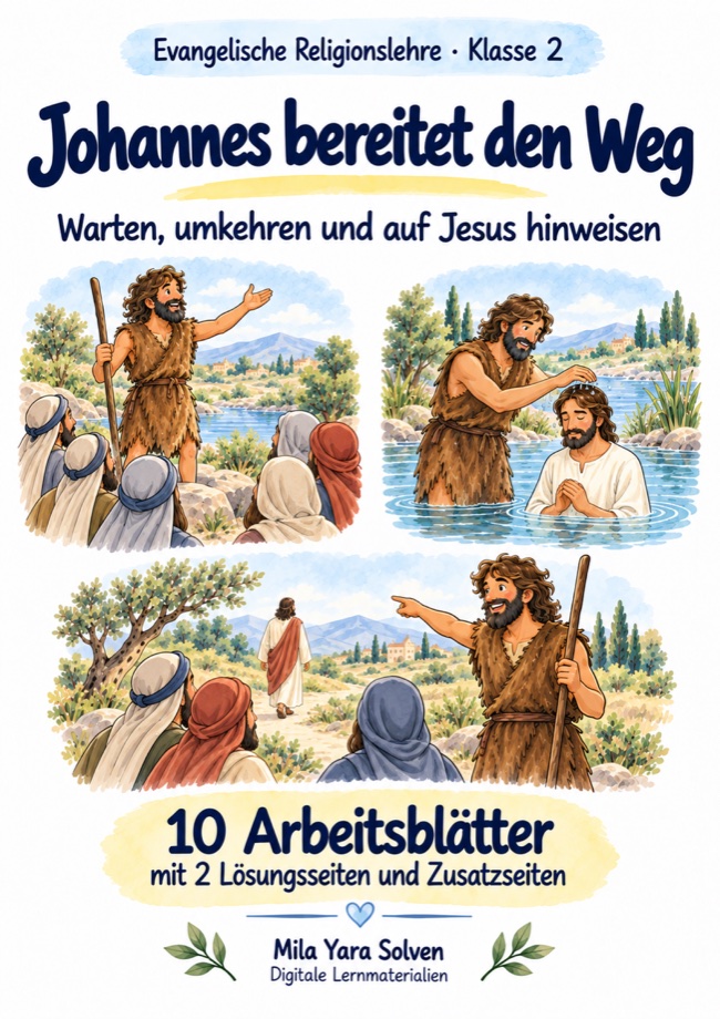 Cover: Johannes bereitet den Weg