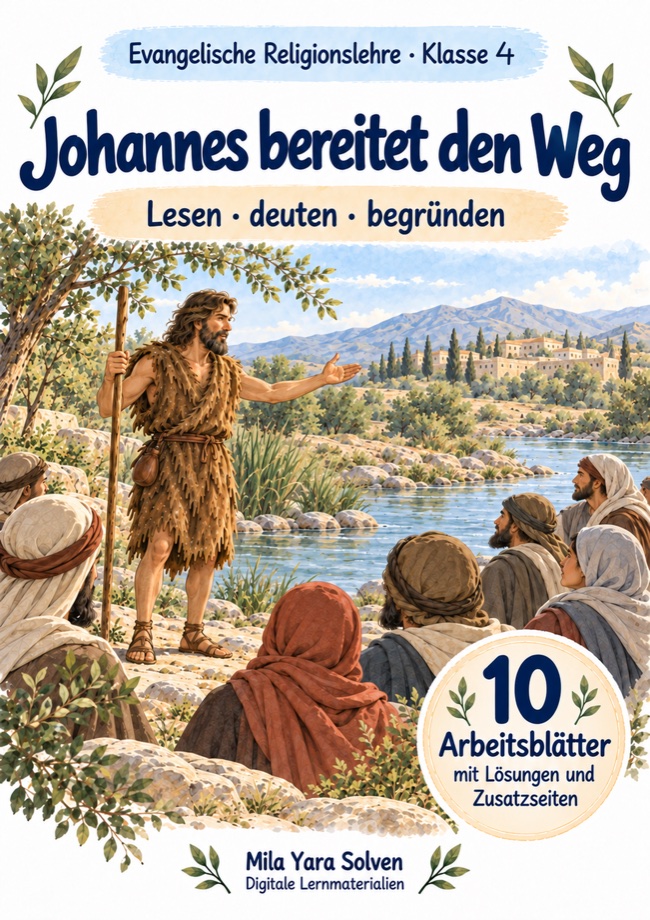 Cover: Johannes bereitet den Weg