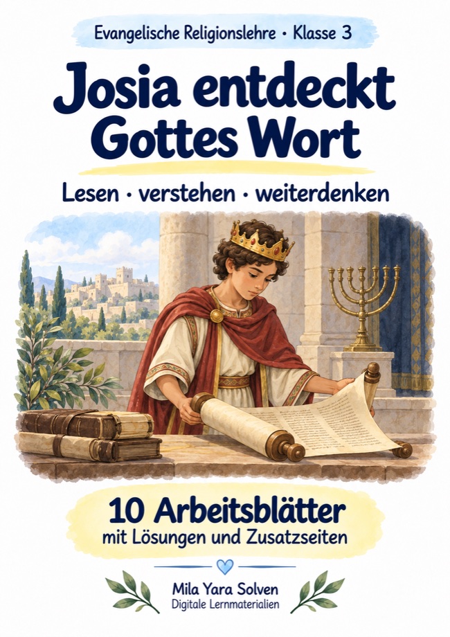Cover: Josia entdeckt Gottes Wort