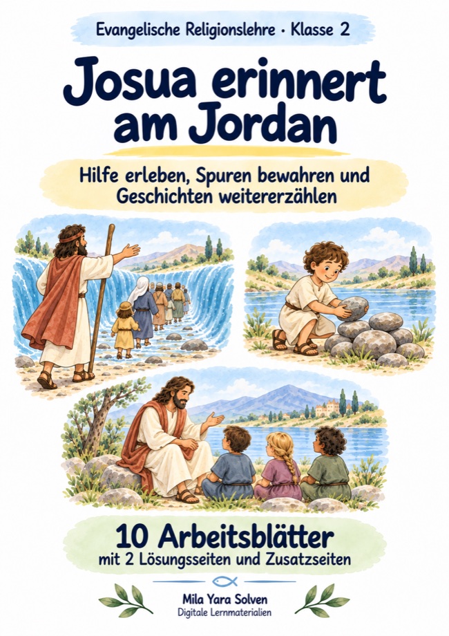 Cover: Josua erinnert am Jordan