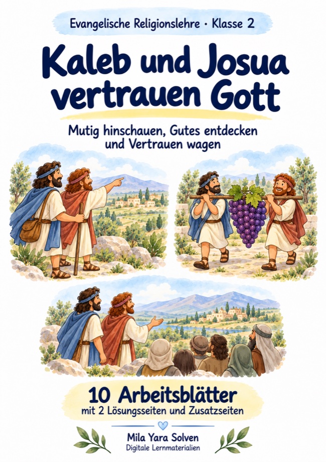 Cover: Kaleb und Josua vertrauen Gott