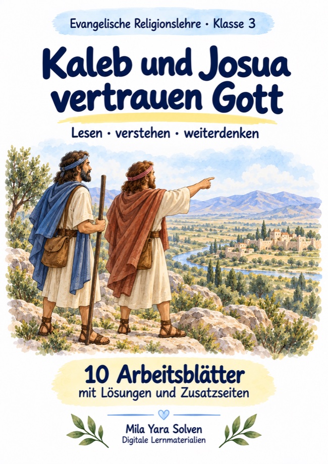 Cover: Kaleb und Josua vertrauen Gott