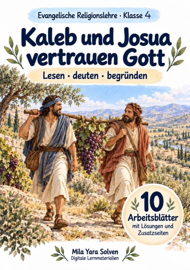 Cover: Kaleb und Josua vertrauen Gott