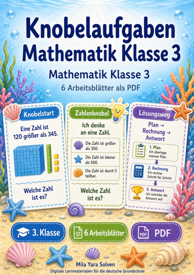 Cover: Knobelaufgaben Mathematik