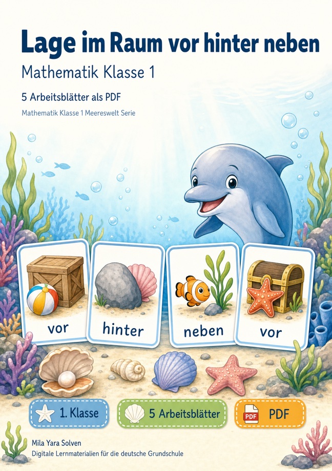 Cover: Lage im Raum vor hinter neben