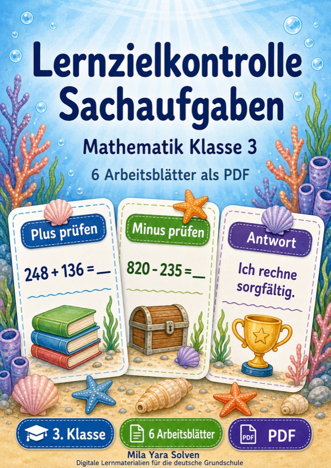 Cover: Lernzielkontrolle Sachaufgaben