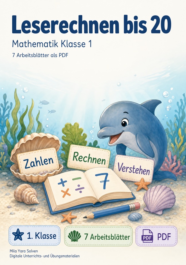 Cover: Leserechnen bis 20